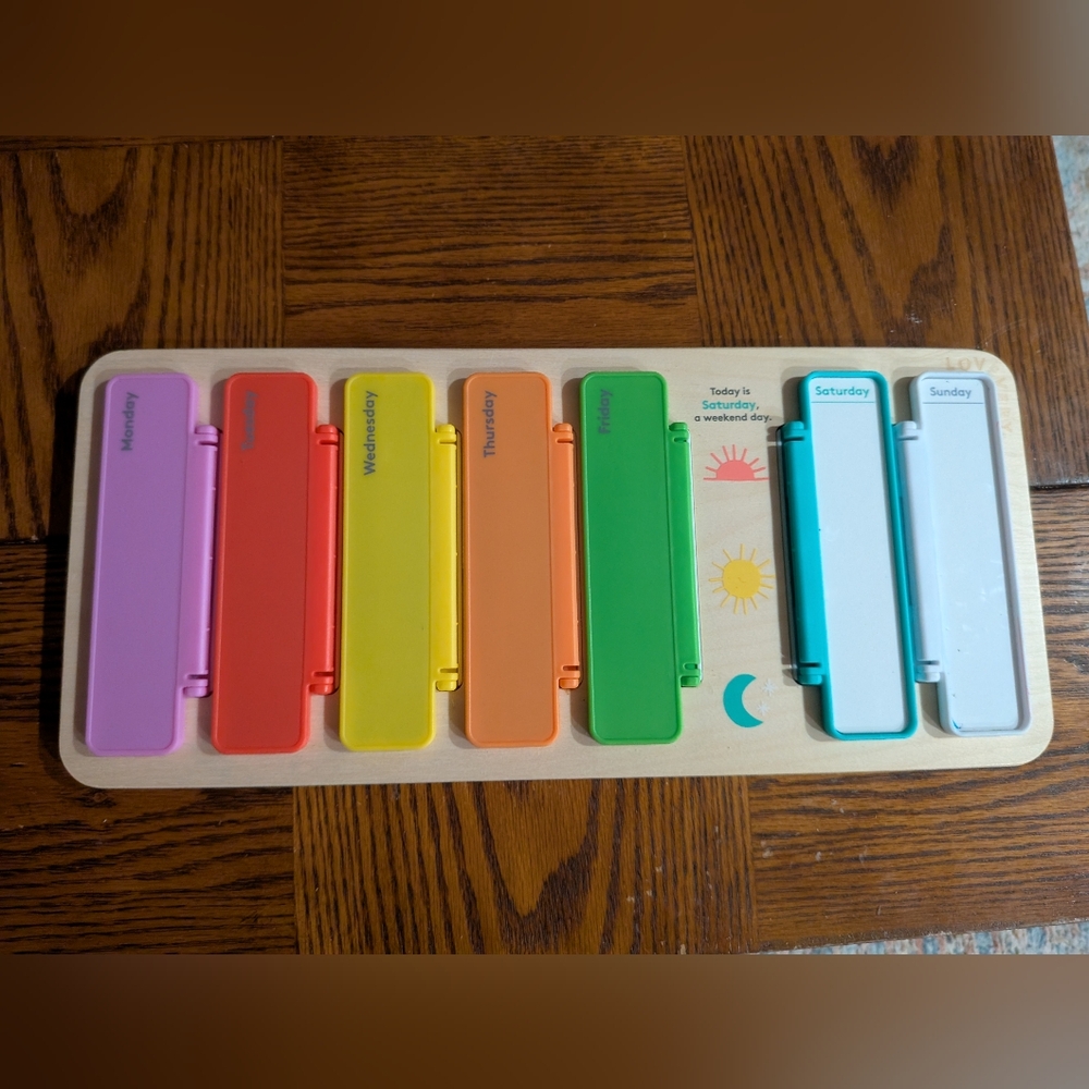 Lovevery Plan Ahead Week Board Montessori Toy
